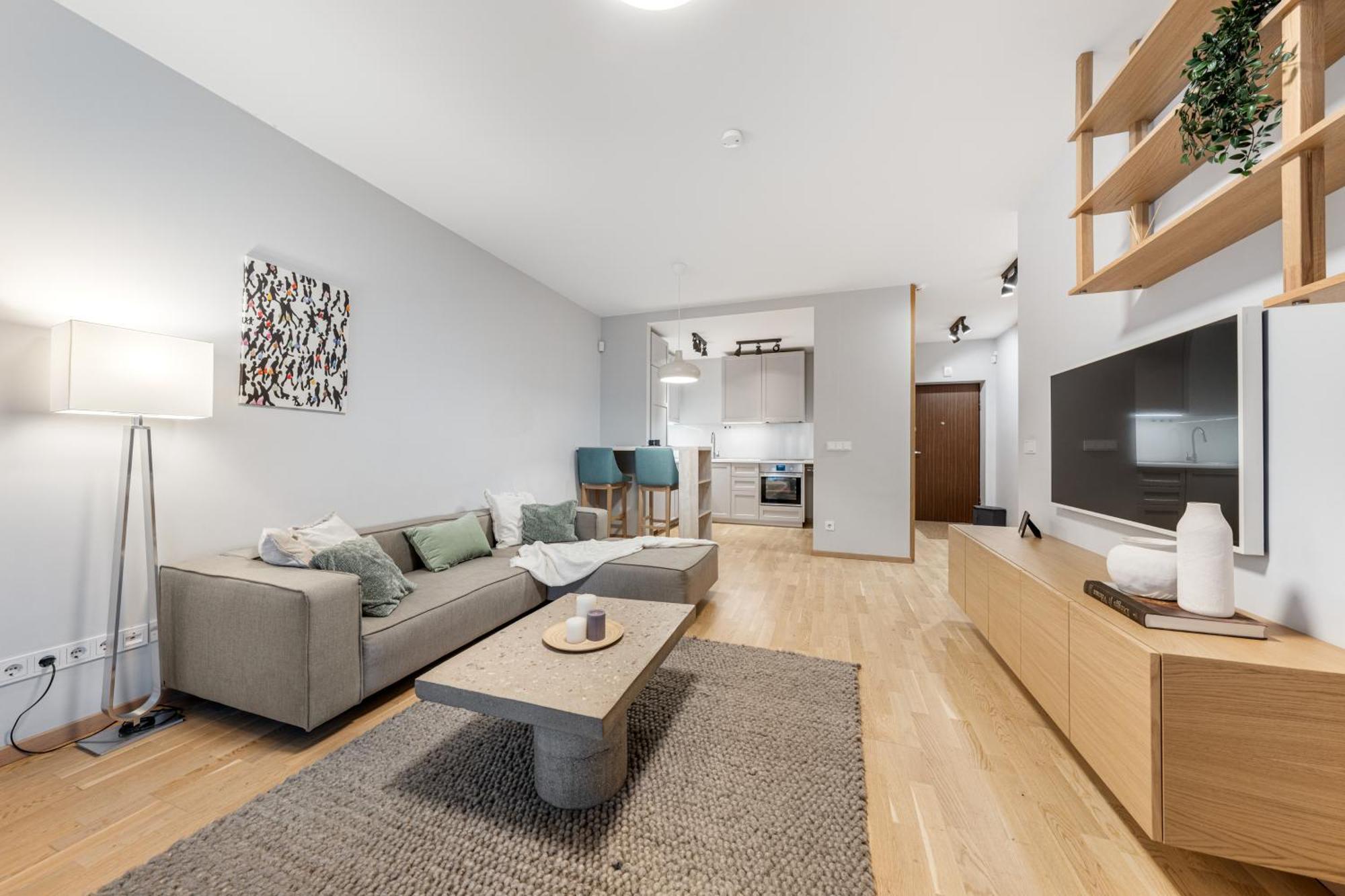 Cozy 55m2 Zverynas Retreat With *
